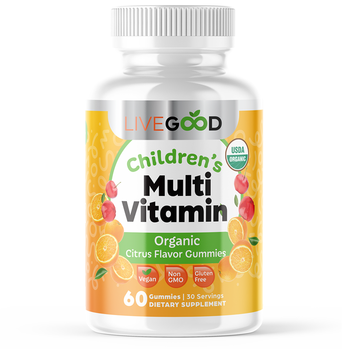 LiveGood Children's Multi-Vitamin Gummies